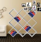 Boekenkast Vinyl LP kast roomdivider open design, Ophalen, Nieuw