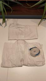 Judopak Maat 130cm, Gebruikt, Jongetje of Meisje, Wit, Dekbedovertrek