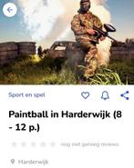 Paintball Harderwijk, Eén persoon, Kortingskaart