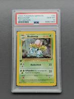 1999 Pokémon German Bisaknosp 1st Ed PSA 10, Ophalen of Verzenden, Zo goed als nieuw, Losse kaart