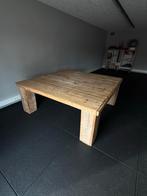 Steigerhouten tafel - Robuust, Ophalen, Gebruikt, 150 tot 200 cm, Vierkant