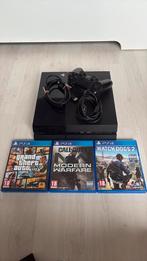Playstation 4 500gb incl 1 controller en 3 games, Ophalen, Met 1 controller, Slim, 500 GB