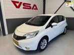 Nissan Note 1.2 Connect Edition,Airco,Navi,PDC,grote beurt, Stof, Met garantie (alle), 1198 cc, Wit