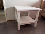 Bijzettafel, Huis en Inrichting, Tafels | Bijzettafels, Gebruikt, Vierkant, 55 tot 75 cm, Ophalen