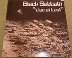 LP:  Black Sabbath - Live at last, Cd's en Dvd's, Vinyl | Hardrock en Metal, Ophalen of Verzenden, Zo goed als nieuw