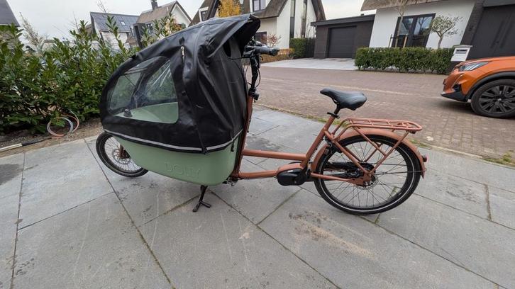 Dolly elektrische bakfiets weinig kilometers!, Fietsen en Brommers, Fietsen | Bakfietsen, Zo goed als nieuw, Overige merken, 2 kinderen