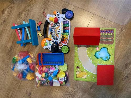 Speelgoed set van alles wat o.a. Vtech piano, Kinderen en Baby's, Speelgoed | Overig, Gebruikt, Jongen of Meisje, Ophalen