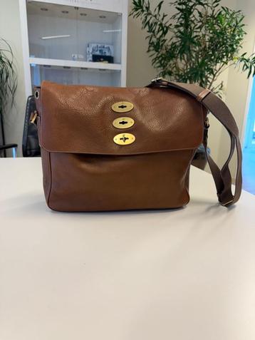 Mulberry Brynemore messenger bag brown leather  beschikbaar voor biedingen