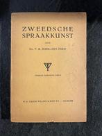 Zweedsche spraakkunst uit 1947. Boek, Ophalen of Verzenden