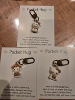 Hello kitty sleutelhangers pocket hugs, Verzamelen, Sleutelhangers, Ophalen of Verzenden, Nieuw