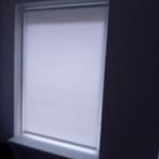 Witte Rolgordijn, Zo goed als nieuw, Modern, Wit, 100 tot 150 cm