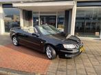 Saab 9-3 2.0 T Cabrio AUT 2006 Zwart, Auto's, 1998 cc, Beige, 4 cilinders, Cabriolet