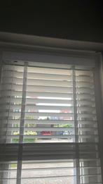Witte houten jaloezieën - meerdere breedtes, Gebruikt, Wit, 100 tot 150 cm, 50 tot 100 cm