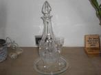 karaf met glaasjes en onderzetter, Antiek en Kunst, Ophalen