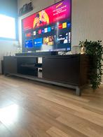 Tv meubel | tv-kast | tv meubel bruin-grijs, Ophalen of Verzenden, Zo goed als nieuw