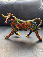 Kleurrijk Spaans stiertje - mozaïek, Ophalen of Verzenden, Gebruikt, Dier