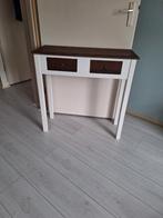 Side tafeltje, Huis en Inrichting, Tafels | Sidetables, Ophalen, Gebruikt, 50 tot 100 cm, Overige houtsoorten