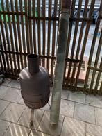Kachel met pijp - €20, Ophalen of Verzenden, Gebruikt, Vuurkorf