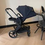 Cybex Priam 4 kinderwagen met reiswieg en meerijdplank, Ophalen, Overige merken, Verstelbare duwstang