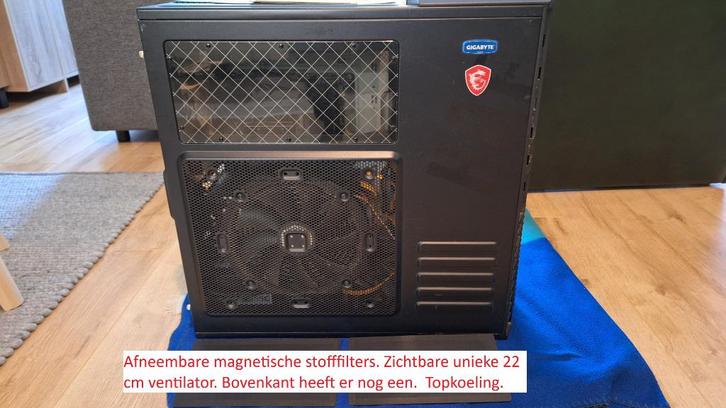 Gaming/Werk/Studenten PC – Ryzen 7, GTX 1660 Ti, 2,5 TB, Computers en Software, Desktop Pc's, Gebruikt, 3 tot 4 Ghz, SSD, 16 GB