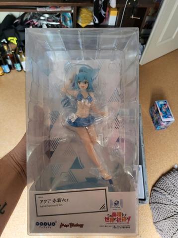 Konosuba Aqua Swimsuit Ver. Figuur - Nieuw in doos! beschikbaar voor biedingen