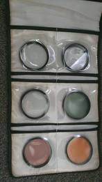 6 x 62mm fotografie filters met 58>62mm verloop en etui, Overige typen, Ophalen, Overige merken, Gebruikt