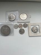 8 zilveren munten amerika/mexico, Ophalen of Verzenden, Buitenland, Munten