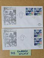 FDC E325 1994 - AFWIJKEND DUBBELE ZEGEL - EERSTE DAG ENVELOP, Ophalen of Verzenden, Onbeschreven, Nederland