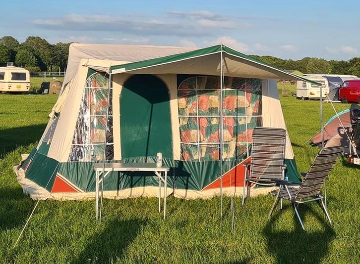 jamet jametic, Caravans en Kamperen, Vouwwagens, Jamet, tot en met 6, Meerkleurig, Aanwezig, Ophalen