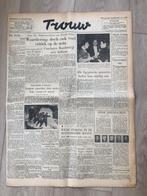 oude krant Trouw 27 maart 1954, 1940 tot 1960, Nederland, Krant, Ophalen of Verzenden