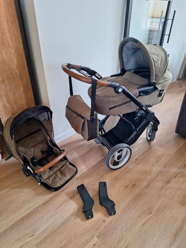 Mutsy evo olive green, Kinderen en Baby's, Kinderwagens en Combinaties, Gebruikt, Combiwagen, Mutsy, Ophalen