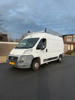 Fiat Ducato 33 2.3 met luchtvering, Auto's, Voorwielaandrijving, Wit, Origineel Nederlands, 750 kg