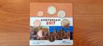 Jaarset 2017 euromunten Amsterdam, Ophalen of Verzenden, Overige waardes, Setje