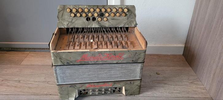 knopaccordeon, accordeon, nu 30 euro, Muziek en Instrumenten, Accordeons, Ophalen of Verzenden