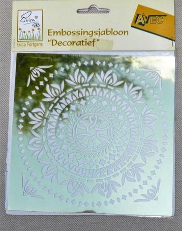 Erica Fortgens 2 stencils in 1 koop beschikbaar voor biedingen