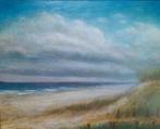 Schilderij Strand van Ameland , inclusief lijst, Antiek en Kunst, Ophalen