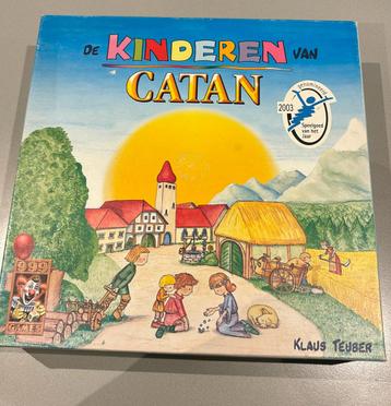 De kinderen van Catan kolonisten kinderspel hout 