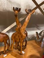 Giraffen van hout, Ophalen of Verzenden