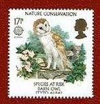 Fauna - Dieren - Uil - Engeland 17 p -CEPT-zegel '86 - p.fr., Ophalen of Verzenden, Postfris, Dier of Natuur