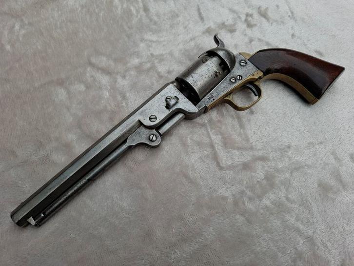 Vrijgesteld usa colt navy revolver us marked 1865, Antiek en Kunst, Antiek | Overige Antiek, Ophalen of Verzenden