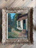 Schilderij Leo de Winter. Zonnig boerderijtje, Ophalen