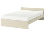 Gurksen Bed Ikea, Huis en Inrichting, Slaapkamer | Bedden, Ophalen, Beige, Tweepersoons, 140 cm