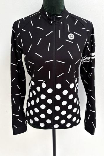 NIEUWSTAAT! AGU Sprinkle Dot dames fietsshirt shirt zwart XL beschikbaar voor biedingen
