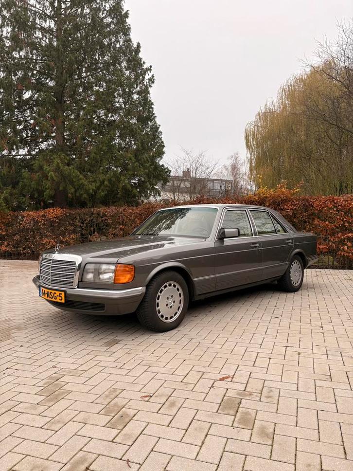 Mercedes 500 SE, W126, prachtige staat!, Auto's, Mercedes-Benz, Particulier, S-Klasse, ABS, Airconditioning, Android Auto, Bluetooth