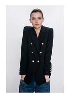 Blazer Zara zwart mt M, Kleding | Dames, Ophalen of Verzenden, Zo goed als nieuw, Zwart