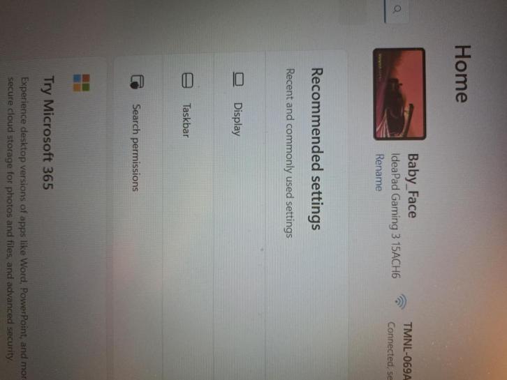 Laptop - ideapad gaming 3 15ACH6, Computers en Software, Windows Laptops, Gebruikt, 16 inch, SSD, Onbekend, 8 GB, Qwerty, Gaming