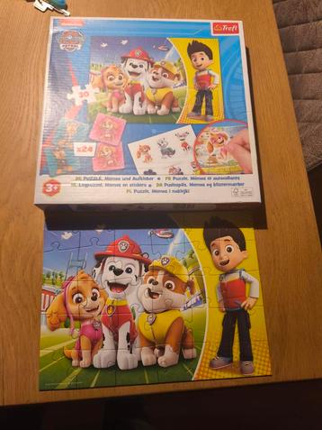 Pawpatrol puzzel en memory beschikbaar voor biedingen