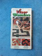Vintage 70s Vloer Domino, compleet, Hema, Kinderen en Baby's, Speelgoed | Overig, Vloerdomino, Jongen of Meisje, Gebruikt, Ophalen of Verzenden