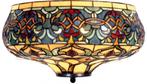 plafonniere Tiffany lamp Arlington, Nieuw, Glas, Ophalen of Verzenden