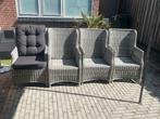 Tuinstoelen Bois Le Duc - Zo goed als nieuw, Huis en Inrichting, Stoelen, Ophalen, Riet of Rotan, Zo goed als nieuw, Vier